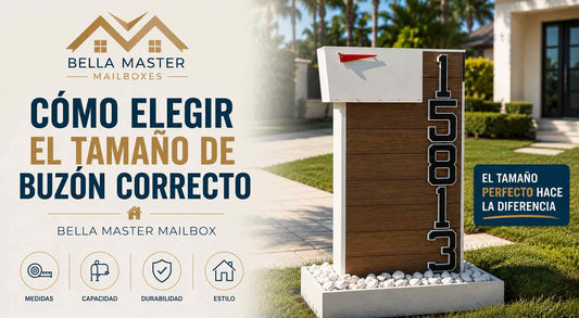 Cómo elegir el tamaño correcto de buzón para tu casa (sin equivocarte)