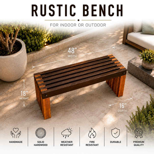 Banco Rústico