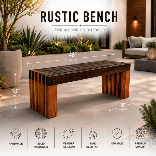 Banco Rústico