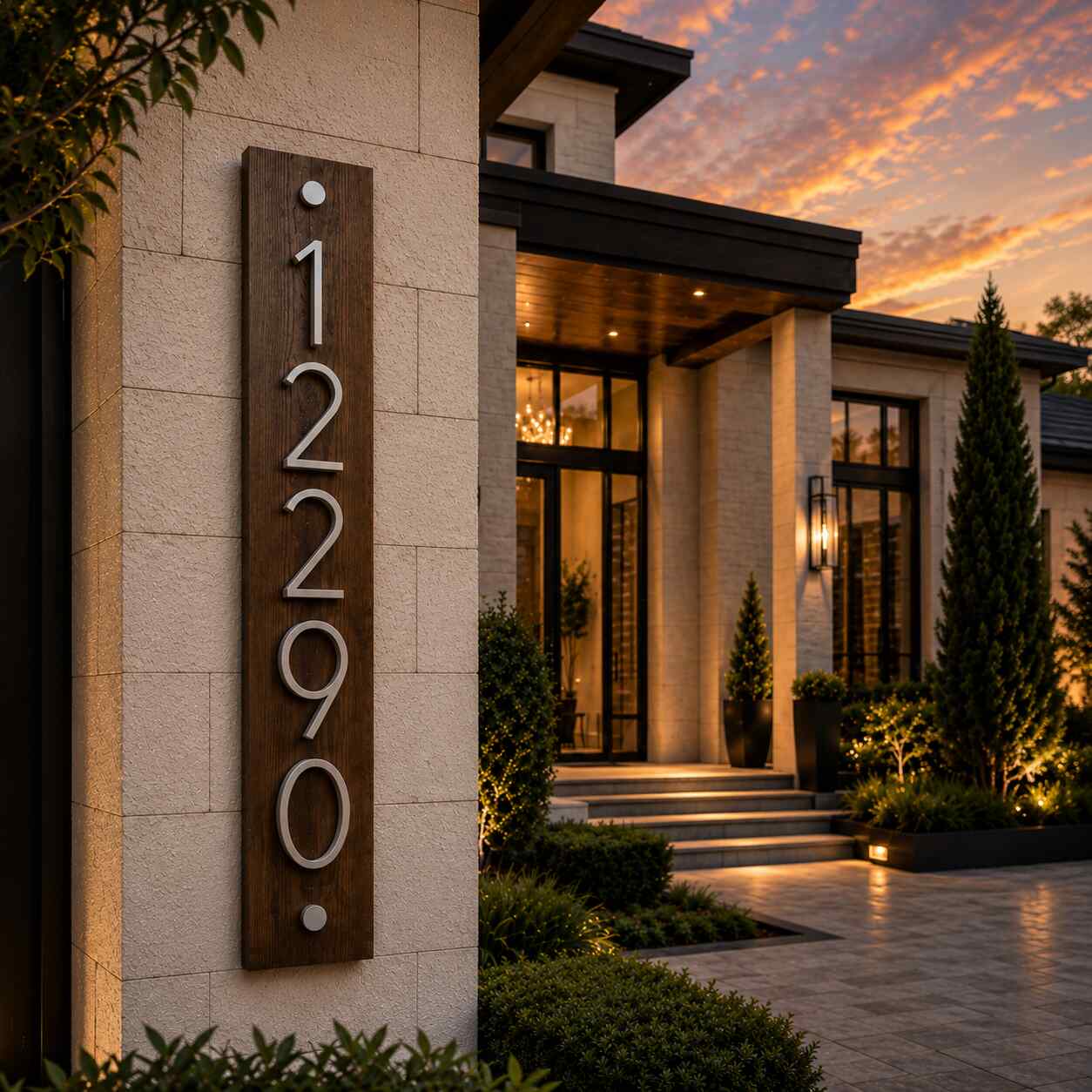Address Sign