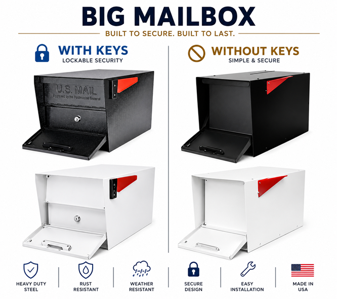 Norx Composite Side-Mount Mailbox